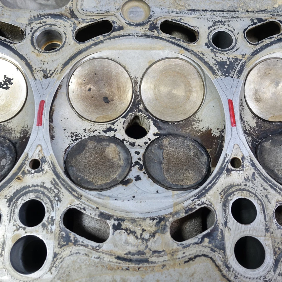 1999-2006 BMW E46 E39 M52TU M54 2.5L 3.0L 6-Cyl Cylinder Head w Valves 812 OEM  — 第 4/4 张图片