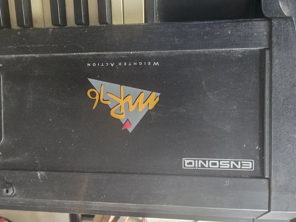 ENSONIQ MR 76 Tecla Ponderada Estación de Trabajo 64 Voz Teclado de Compositor Ampliable Foto 2 de 4