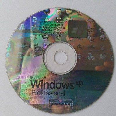 Microsoft Windows XP Professional OEM CD + Product Key License