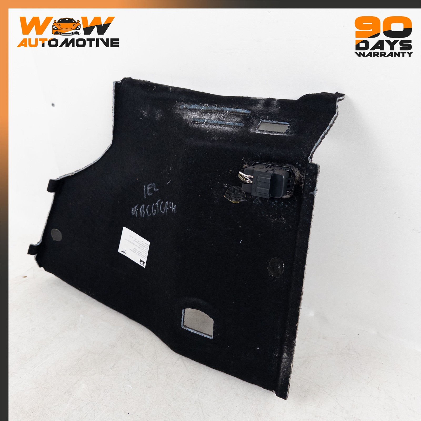 04-10 BENTLEY CONTINENTAL GT REAR LEFT TRUNK TAILGATE LINER CARPET PANEL OEM
