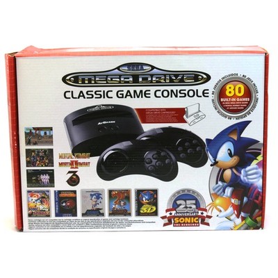 SEGA Mega Drive - Konsole Classic Game Console + 80 Spiele NEU & OVP