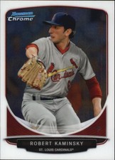 2013 Bowman Chrome Mini Baseball Card #163 Robert Kaminsky 