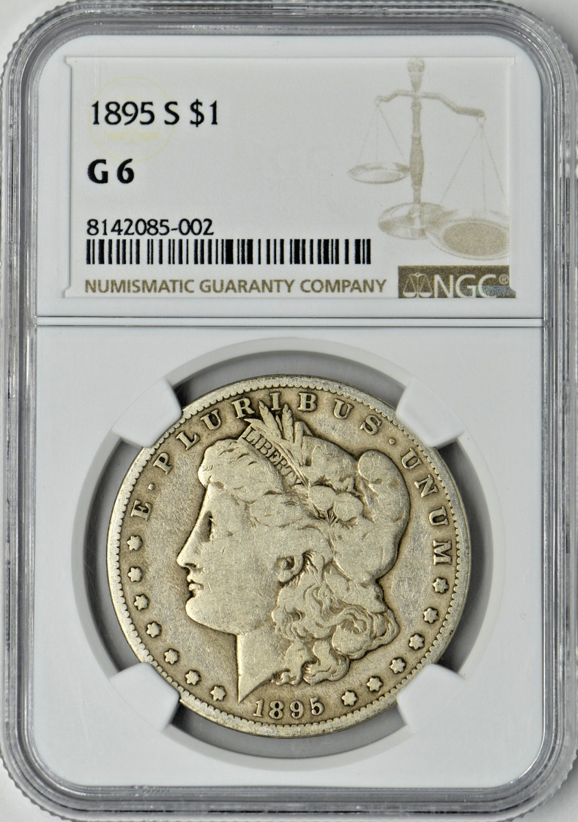 1895-S Morgan Silver Dollar - NGC G6 - ✪COINGIANTS✪ | eBay