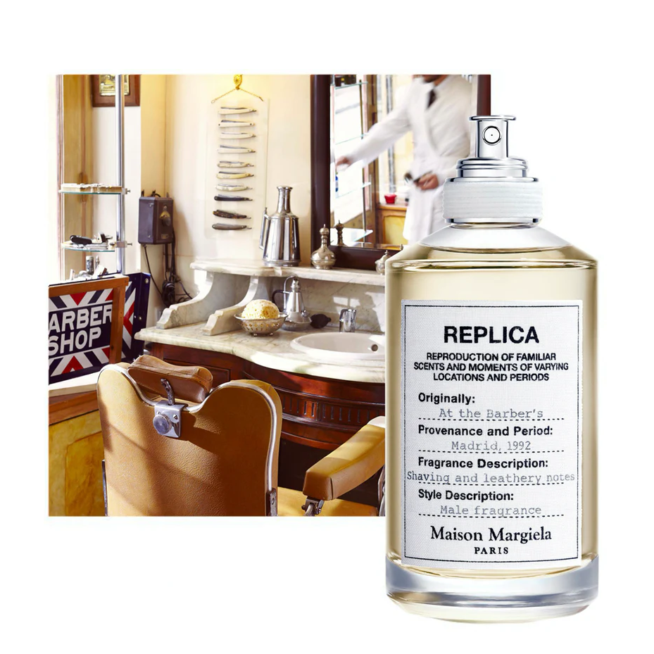 Maison Margiela Replica At The Barber's EDT 3.4oz For Men Spray