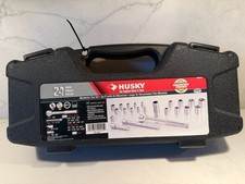 Husky 24 Piece Mechanics Tool Set -ratchets Unopened In Case Wseal. Not Used.