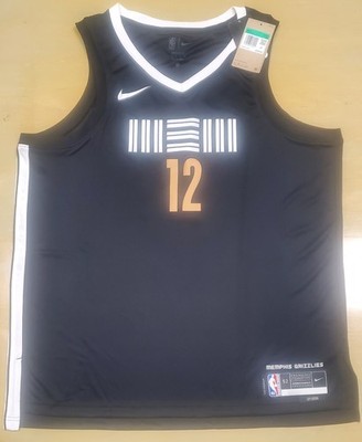 Men s Nike NBA Black Ja Morant Memphis Grizzlies Edition Jersey Size XL (52) NWT