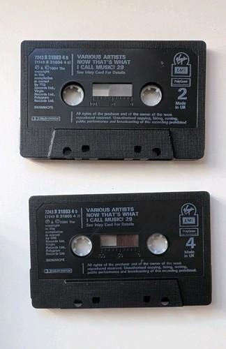 Now That's What I Call Music 29 (Double Cassette, 1994) - Picture 5 of 6