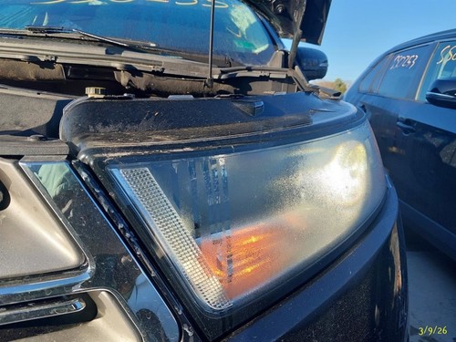 Driver Left Headlight HID Titanium Fits 15-18 EDGE 3641540