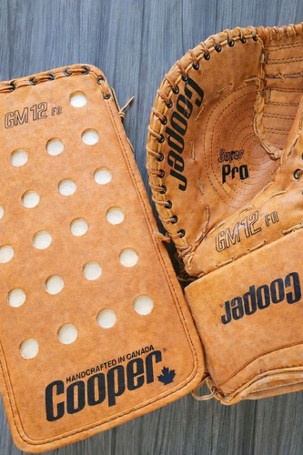 Vintage Cooper Super Pro Series Goalie Blocker and Catcher (FULL RIGHT)