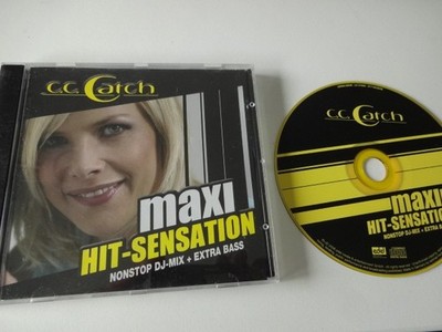 RARE CD C.C. CATCH MAXI HIT - SENSATION NONSTOP DJ-Mix + EXTRA BASS HEAVEN +HELL