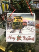 Christmas Ornament Reading Company Diesel at Sheridan PA  Peter Lerro Jr