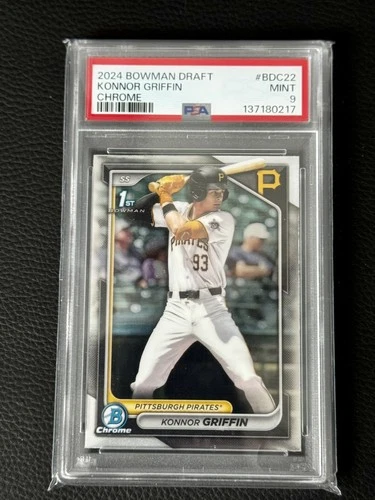 2024 Bowman Draft - Chrome Konnor Griffin #BDC-22 PSA 9
