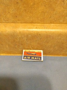US Postal Air Mail Vintage Stickers Dennison #29 in Original Box