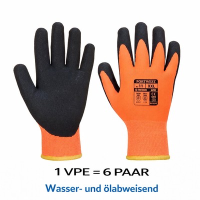 Portwest  AP02 Thermo Pro Ultra Handschuh Atmungsaktiv Wasserabweisend  6 Paar