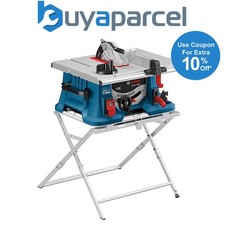 Bosch GTS635-216 240v Portable Table Saw 1600w 216mm & GTA560 Leg Stand