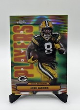 2025 Topps Chrome Josh Jacobs Power Players Refractor #PP-20 Packers