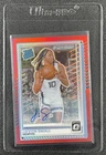 JAVON SMALL 2025-26 PANINI DONRUSS OPTIC #35 ROOKIE AUTO RED RC 13/75 GRIZZLIES