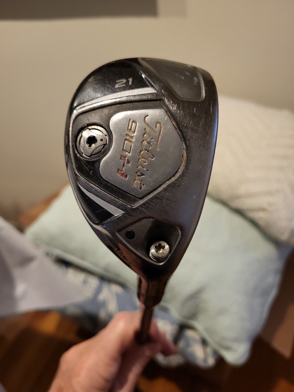 Titleist 910H Hybrid 21° Diamana Kai'li 80HYB Mid Regular Shaft With Cover 