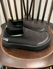 OOfos OOmg eeZe Low Womens Recovery Slip On Shoes Sneakers Black Sz 6