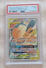 Eevee & Snorlax GX SM169 SM Holo Black Star Promo Card PSA 9