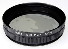 Leica 13376 E-60 P-Cir Polarizer Filter