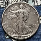 1918-S Walking Liberty Silver Half Dollar 50x EZ XF C6