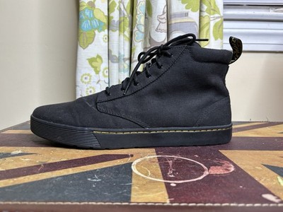 Barely Used Martens Cairo Canvas Chukka Boots in Black US