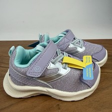 New Little Kids Munchkin By Stride Rite Lake Purple Casual Sneakers Size 5 C NIB