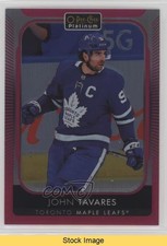 2021-22 O-Pee-Chee Platinum Matte Pink John Tavares #190 READ 14d2