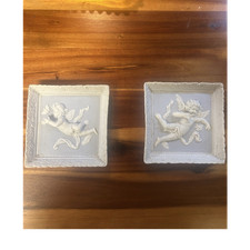  Set ceramic Cherub Angel Wall Plaque  MPN N4...