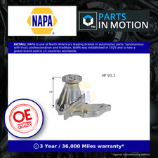 Water Pump fits FORD PUMA ST160 1.7 97 to 02 Coolant NAPA 1007714 1020538 New