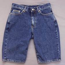 Vintage Calvin Klein Size 5 Women s Hipster Bermuda Denim Shorts Made in USA