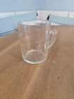 Vtg Hazel Atlas Glass Measuring Cup Raised No Spout 1 Cup 8 Ounce Kitchen Tool