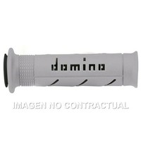Griffe Domino Xm2 Super Soft Grau-Schwarz Offen D 22 MM L 120-125 FüR Motorrad