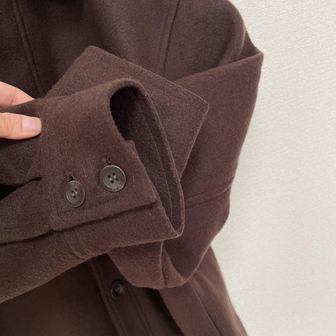 Ameri Jacket Coat Brown Quilted Warm Winter Used … - image 4