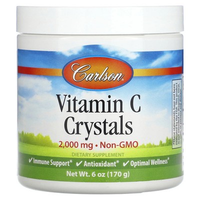 Vitamin C Crystals, 6 oz (170 g)