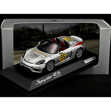 Porsche 718 Spyder RS Panamericana 1/43 Spark Dealer Ed. w/  Display Case