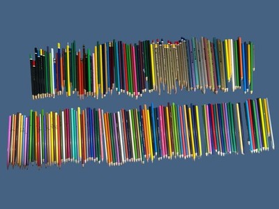 Lot 199 Colored Pencils Artist Loft Lyra Mongol Colorbrite Derwent Fine Touch++