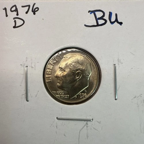 1976-D Roosevelt Dime BU (Brilliant Uncirculated) Denver Mint