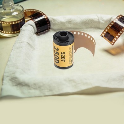 35mm Motion Picture Film ECN 2 Professional Wide Exposure 8 Sheet for 135 Camera