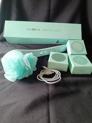 Körper/Wellnessbürste,''AILORIA-Gentle Luxe 4-in-1'', grün, unbenutzt in OVP,