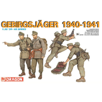 German Gebirsjager 1940-41 Kit 1:35 Dragon Kit Mezzi Militari -D- Neues Modell