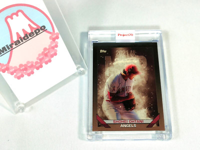 大谷翔平 Topps Project 70 Shohei Ohtani MVP Topps Project 70 Shohei Ohtani 2021 AL MVP Card Angels by SoleFiy