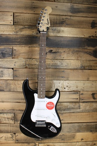 Squier Bullet Strat Stratocaster Electric Guitar - Black #M235 - 第 1/7 張圖片
