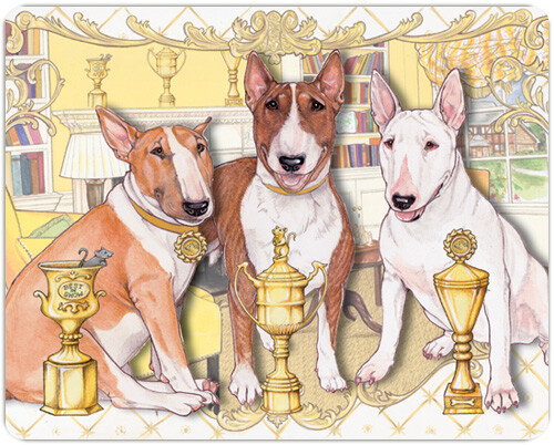 Bull Terrier Small Cutting Board - Picture 1 of 1