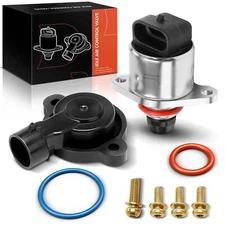 Throttle Position Sensor & Idle Air Control Valve Set for Chevy GMC Cadillac LS