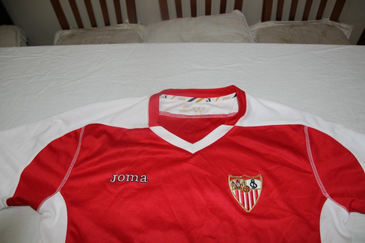 Maillot Officiel Sevilla FC Joma - Personnalisé CASADO N°32, Neuf, Prêt Pour Le Match