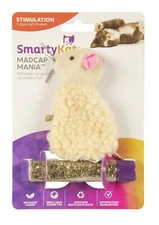 Madcap Mania Refillable Plush Catnip Cat Toy Includes Catnip Tube - Randomly ...