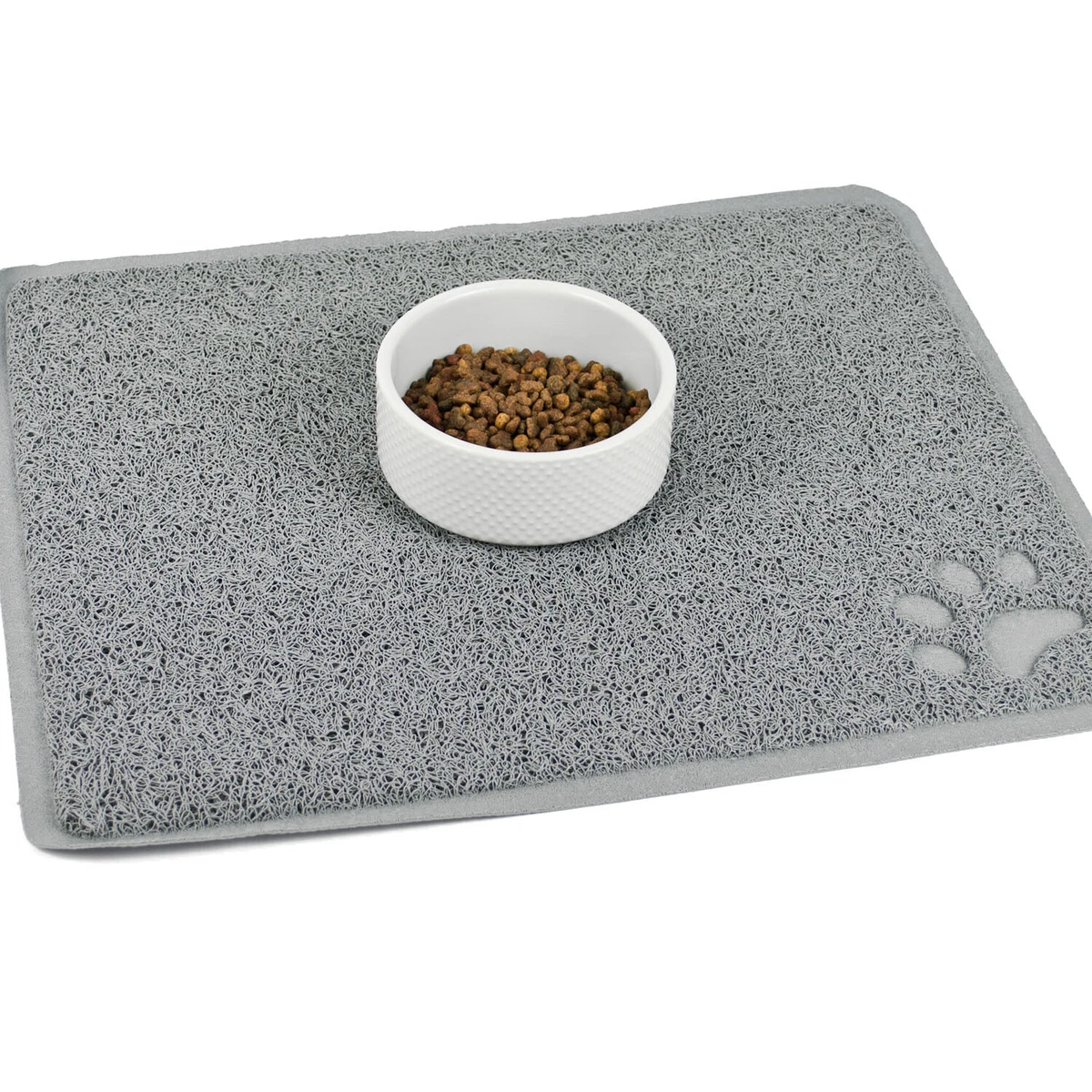 Pet Feeding Mat Dog Cat Food Bowl Mat Absorbent Non-Slip Dog Water