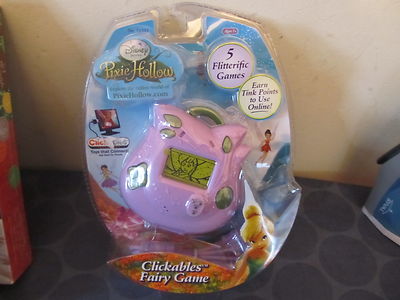 Disney's Fairies Pixie Hollow Clickables Fairy Game Electronic NEW SEALED